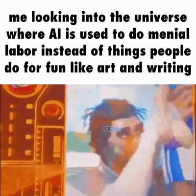 how do techbros not realize everyone would be on their side if it meant no human being had to flip burgers anymore