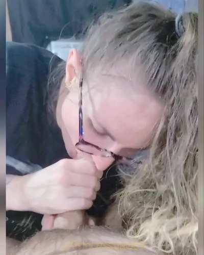 Showing off my prize before I swallow it all down 🤤