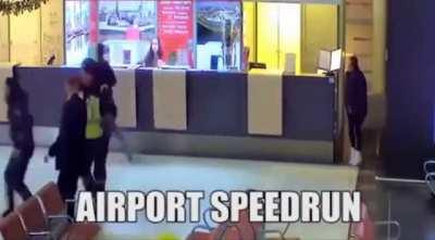 Airport chase