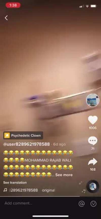 Wali p stays gives no shits even when the doctors here 🤣