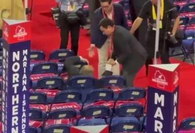 Rudy Giuliani had a bit too much to drink before the convention.