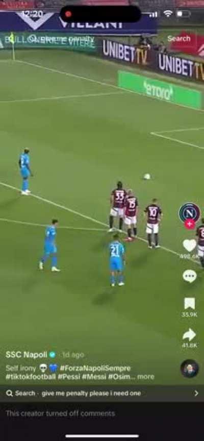 Outjerked by Napoli tiktok admin 