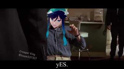 A Genshin meme I found at 3 a.m