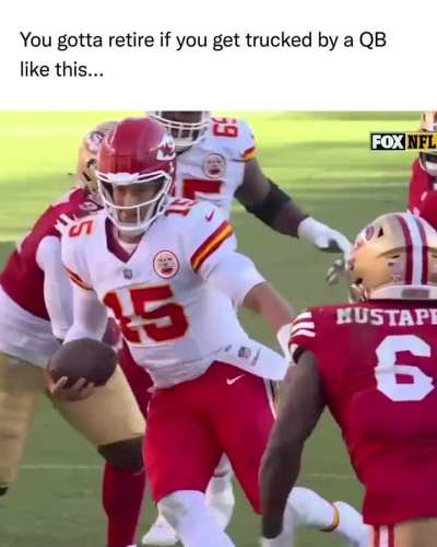 I can’t stand Mahomes but this was hilarious 