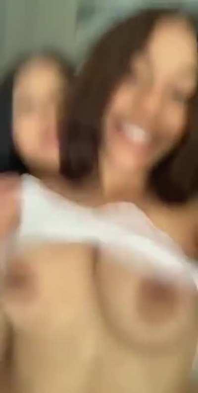 I love helping her drop these beautiful tits 😋 [OC]