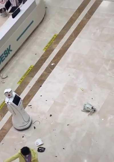 The Chinese are fighting back against the robots!