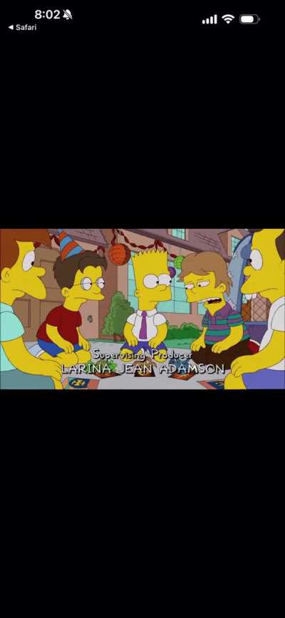 Was watching Simpsons last night  and they made a digimon reference