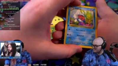 Streamer pulls $15,000 Pokemon card only for his girlfriend to come in and kill the vibe
