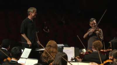 Orchestra surprises conductor on his birthday