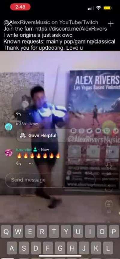 ayo i just logged on & seen this nigga going bonkers on my home page 😭😭