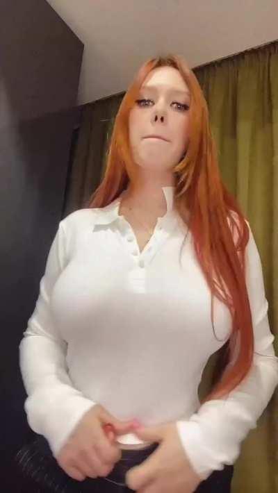 Once you taste my boobs you won’t be able to leave me 😈