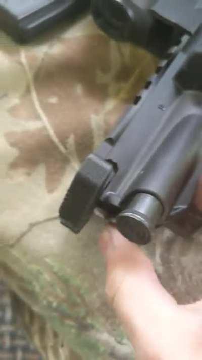 How to get a fostech echo sport binary trigger to work with cmmg 22 conversion kit.