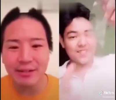 Attempting a tiktok trend