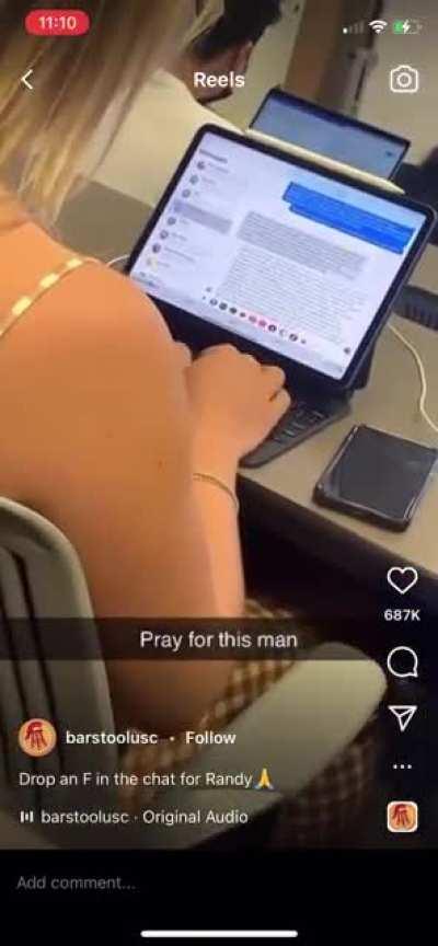 Drop a F in chat for Randy