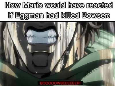 Everyone keeps talking about Junior but you know who else would be devastated if Bowser had lost?