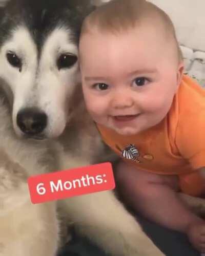 Growing up with doggo