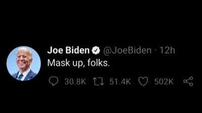 Mask up, folks