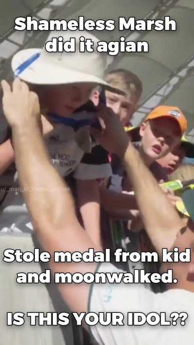 Pathetic Marsh! (Admin why are you removing shitpost??)