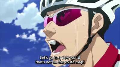 If you're losing at anything just sing this lol [yowamushi pedal]