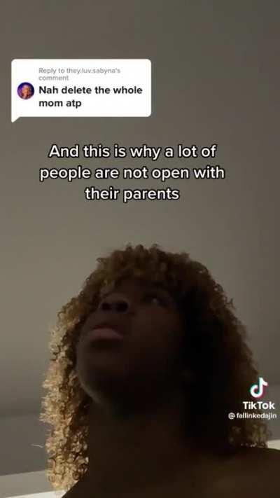 Mom not accepting her son for being gay