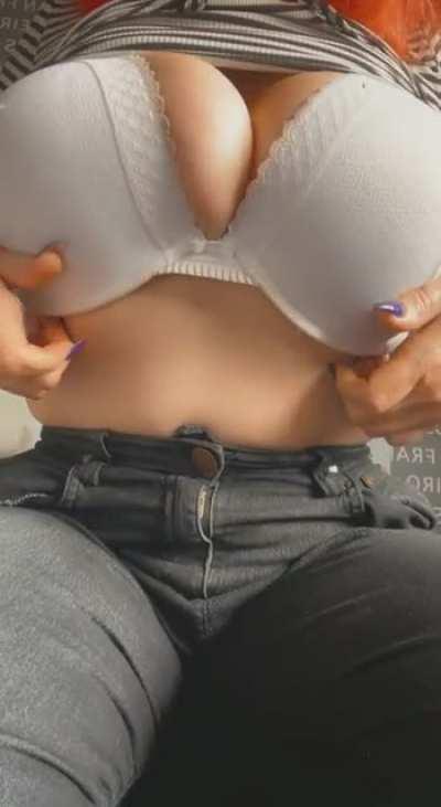 Half boob half woman