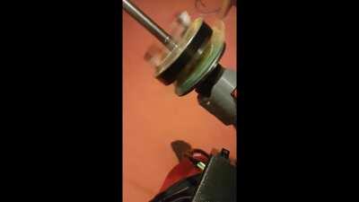 After four months, over sixty prototypes and hundreds of hours of work i finally finished my lasersword/lightsaber. It works by spinning four two watt high power lasers around a telescopic pointer (the fog is just to make the beam brighter).