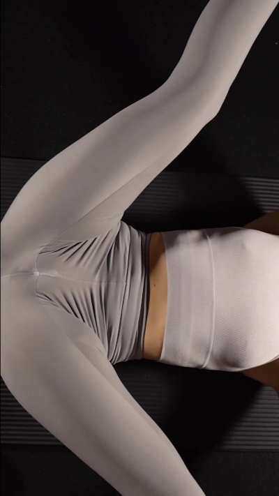 I love my yoga pants and heels