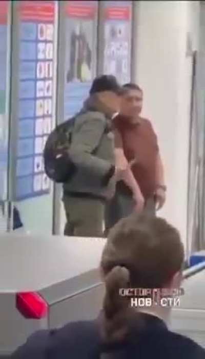 A retired boxer offers to take the place of a woman who was being held hostage in the Almaty Airport in Kazakhstan, then disarms him.