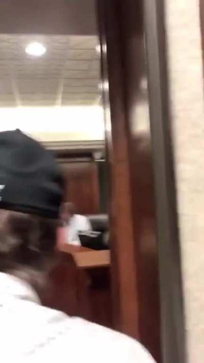 Anti maskers lose it when Utah county commissioner postpones meeting, citing the blatant disregard of health guidelines.