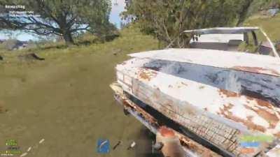 i didn't know rust was a horror game