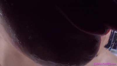 Licking and Spitting on the Camera Compilation