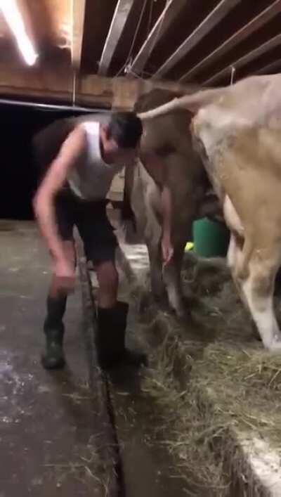 Just found free source of warm water ...