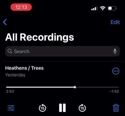 I made a cover of the Heathens / Trees mashup from the SAI livestream!