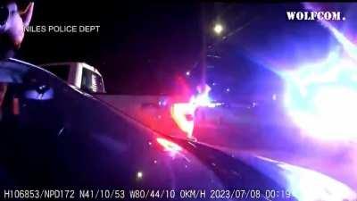 Former Warren officer charged with felony inducing panic after refusing to drop gun, [shot with ‘bag rounds’]