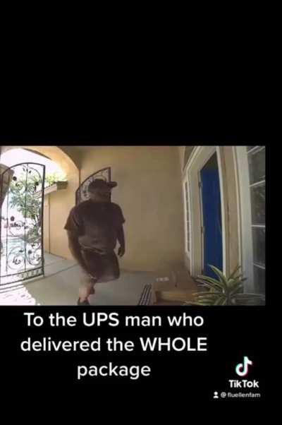 He really gave her the whole package huh