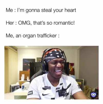 Not many girls support your illegal job