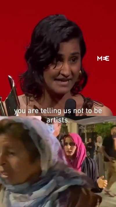 Amrit Kaur: And for those of you who are telling us artists not to speak up in fear of losing jobs, in fear of losing careers, in fear of losing reputation, you are telling us not to be artists.