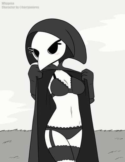 Ingrid The Plague Doctor (Whygena-Draws)