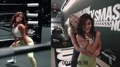 She says she loves to be watched