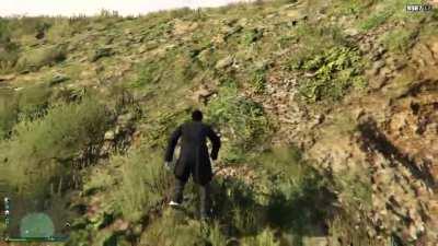 random tip: can't climb? aim your weapon and then try