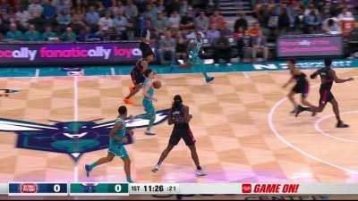 [Highlight] Ausar Thompson skies for the block to start the game, giving him his 6th block of the season (w/ replay)