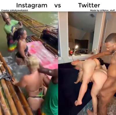Instagram vs Twitter
