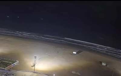 Cámara de seguridad de Necochea captó un objeto misterioso a gran velocidad debajo del agua, aún no hay explicación por parte de la Municipalidad