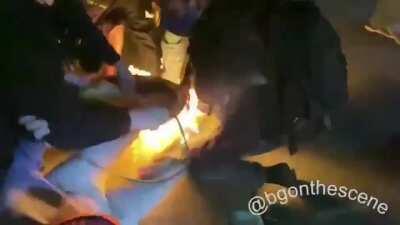 Guy Walking on Sunshine