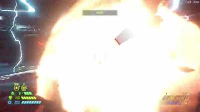 Fighting the two buffed marauders in super gore nest master level