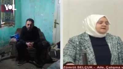 41 yaşındaki Ahmet Mutlu'nun sosyal destek paketi kapsamında verilen bin liralık yardım parasına, kredi kartı borcu bulunan bankalar el koydu. Bakan Zehra Zümrüt Selçuk 