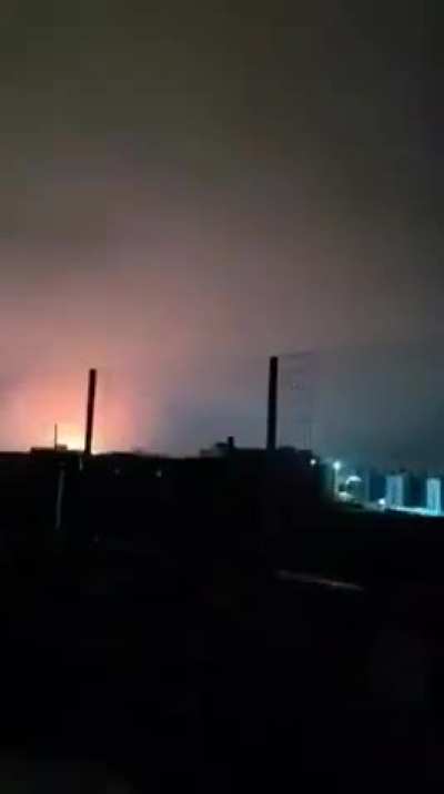 Iranian missile strike in Israel