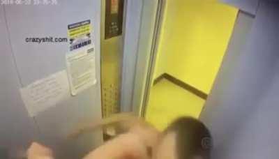 elevator fight