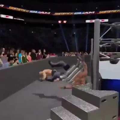 [WWE 2k] Ladder Physics