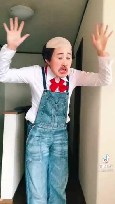 Why would anyone want to cosplay this bald bastard